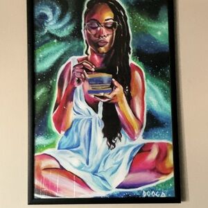 Vibrant Portrait Art Print